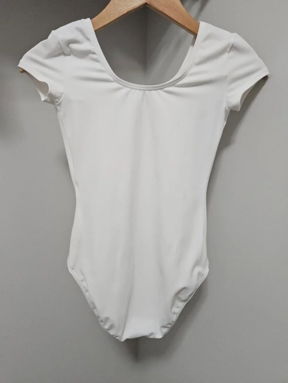 Weissman White Leotard